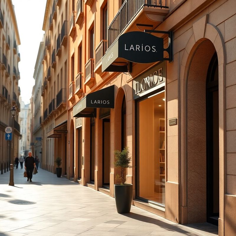 Calle Larios en Málaga con luz de la mañana